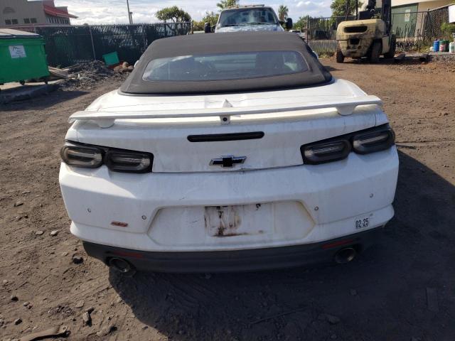 1G1FH3D79L0116872 - 2020 CHEVROLET CAMARO SS WHITE photo 6