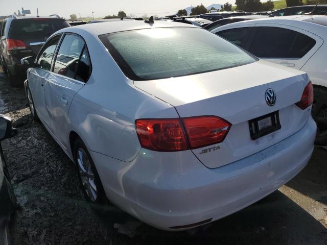 3VWD17AJ6EM281947 - 2014 VOLKSWAGEN JETTA SE WHITE photo 2