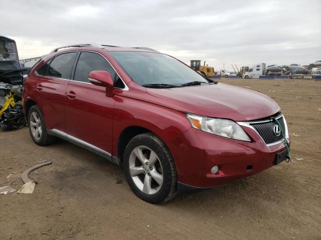 2T2BK1BA4BC116627 - 2011 LEXUS RX 350 RED photo 4