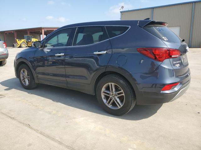 5NMZTDLBXHH000327 - 2017 HYUNDAI SANTA FE S BLUE photo 2