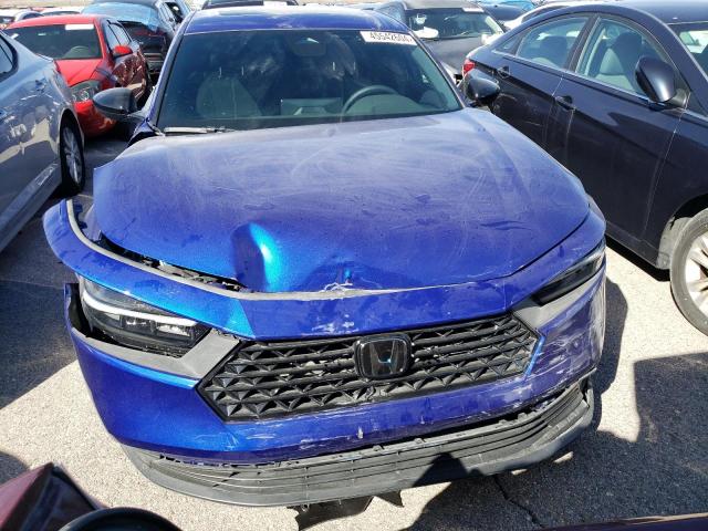 1HGCY2F52PA057231 - 2023 HONDA ACCORD HYBRID SPORT BLUE photo 5