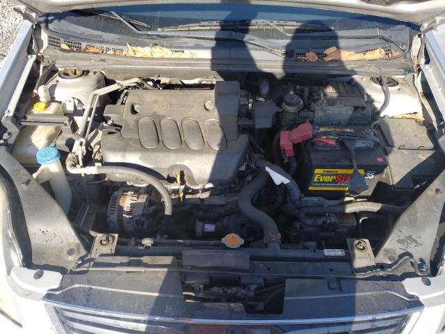 3N1AB6AP7CL763205 - 2012 NISSAN SENTRA 2.0 SILVER photo 11