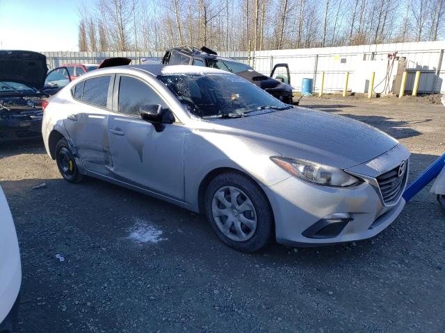 JM1BM1T77F1274035 - 2015 MAZDA 3 SV GRAY photo 4