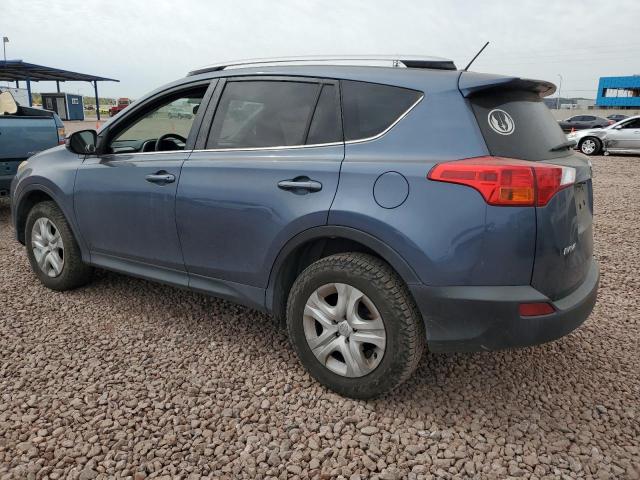 JTMZFREV0ED035782 - 2014 TOYOTA RAV4 LE BLUE photo 2