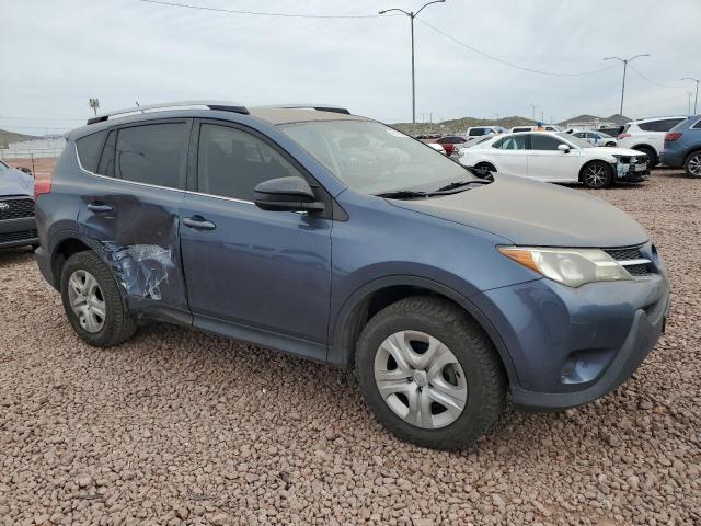 JTMZFREV0ED035782 - 2014 TOYOTA RAV4 LE BLUE photo 4