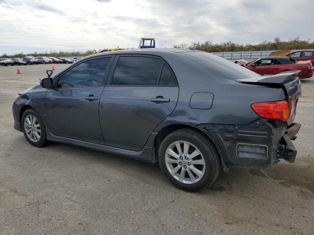 1NXBU40E69Z080972 - 2009 TOYOTA COROLLA BASE GRAY photo 2