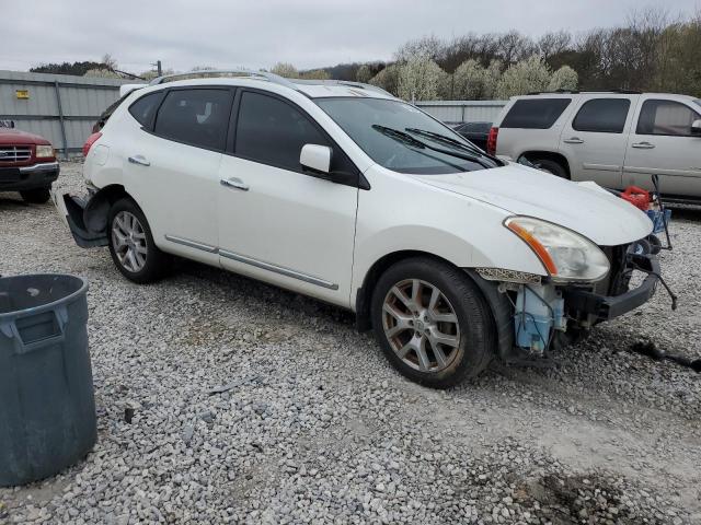 JN8AS5MT1CW257867 - 2012 NISSAN ROGUE S WHITE photo 4