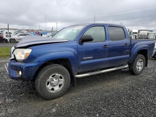 3TMJU4GN9EM171996 - 2014 TOYOTA TACOMA DOUBLE CAB PRERUNNER BLUE photo 1