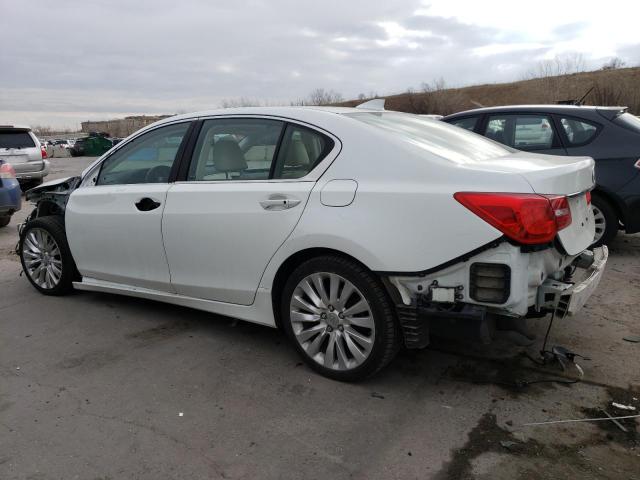 JH4KC1F99EC006234 - 2014 ACURA RLX ADVANCE WHITE photo 2