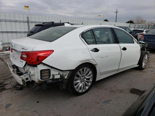 JH4KC1F99EC006234 - 2014 ACURA RLX ADVANCE WHITE photo 3