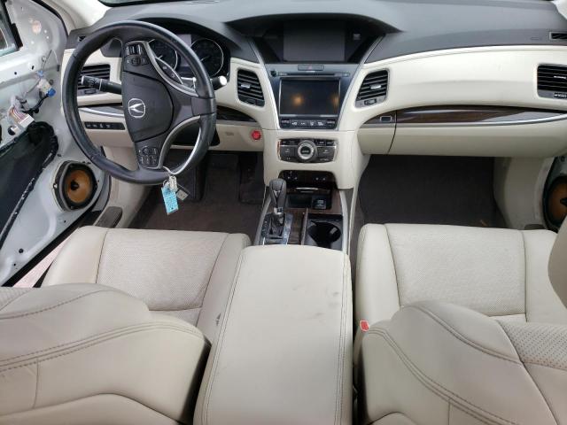 JH4KC1F99EC006234 - 2014 ACURA RLX ADVANCE WHITE photo 8