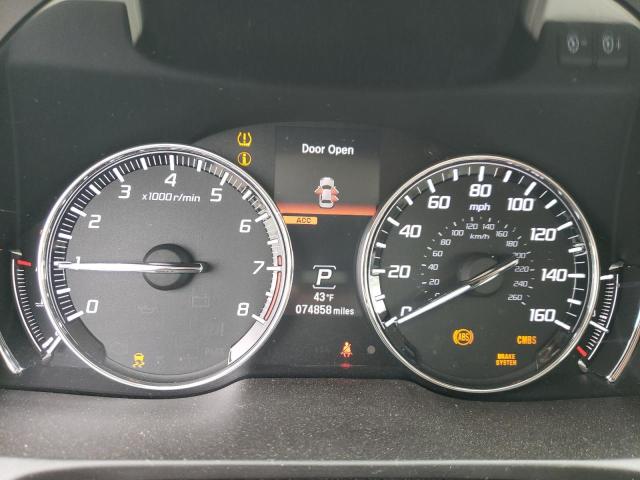 JH4KC1F99EC006234 - 2014 ACURA RLX ADVANCE WHITE photo 9