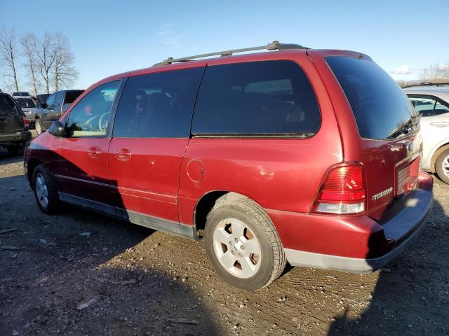 2FMZA57605BA93969 - 2005 FORD FREESTAR SES RED photo 2