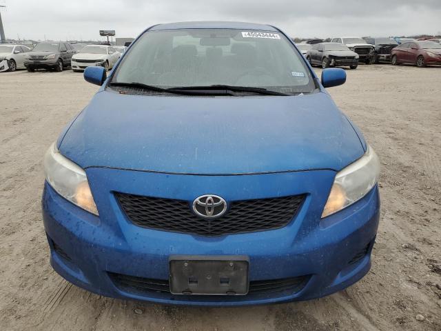 JTDBU4EE4AJ074252 - 2010 TOYOTA COROLLA BASE BLUE photo 5