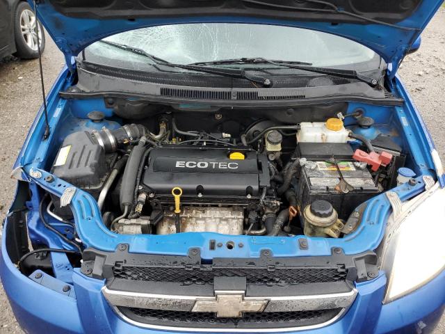 KL1TD5DE9AB049487 - 2010 CHEVROLET AVEO LS 蓝色 照片 11