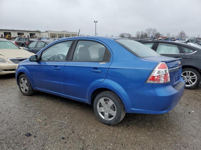 KL1TD5DE9AB049487 - 2010 CHEVROLET AVEO LS BLUE photo 2