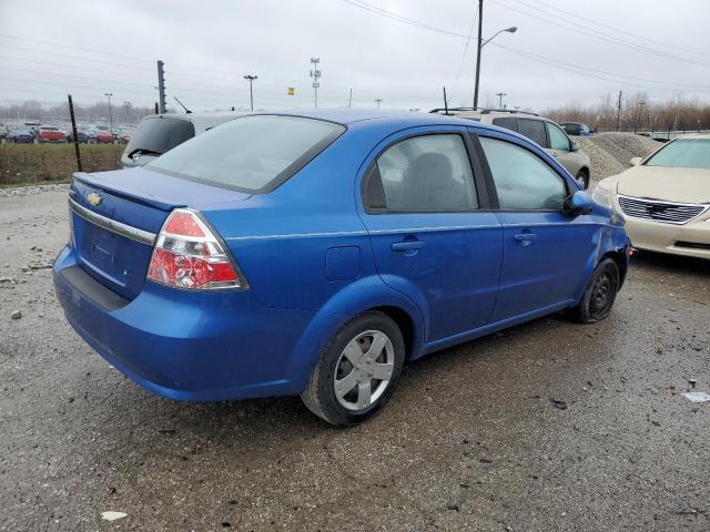 KL1TD5DE9AB049487 - 2010 CHEVROLET AVEO LS 蓝色 照片 3