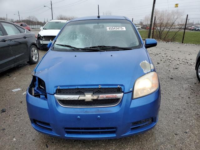 KL1TD5DE9AB049487 - 2010 CHEVROLET AVEO LS 蓝色 照片 5