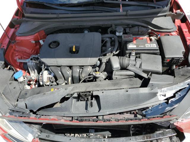 5NPD84LF6LH597793 - 2020 HYUNDAI ELANTRA SEL RED photo 11