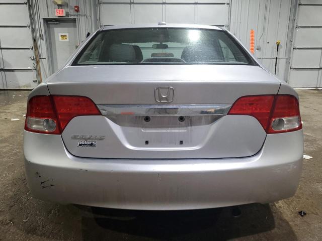 2HGFA16939H320622 - 2009 HONDA CIVIC EXL SILVER photo 6