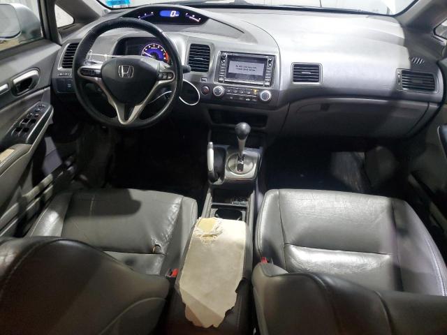 2HGFA16939H320622 - 2009 HONDA CIVIC EXL SILVER photo 8