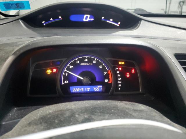 2HGFA16939H320622 - 2009 HONDA CIVIC EXL SILVER photo 9