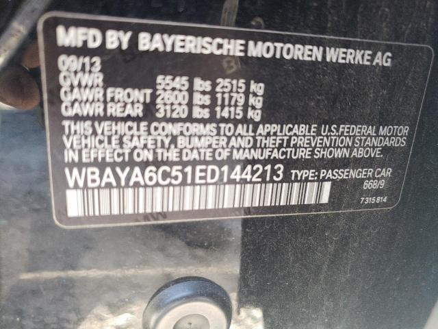 WBAYA6C51ED144213 - 2014 BMW 740 I BLACK photo 12