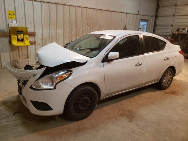 3N1CN7AP7KL842121 - 2019 NISSAN VERSA S WHITE photo 1