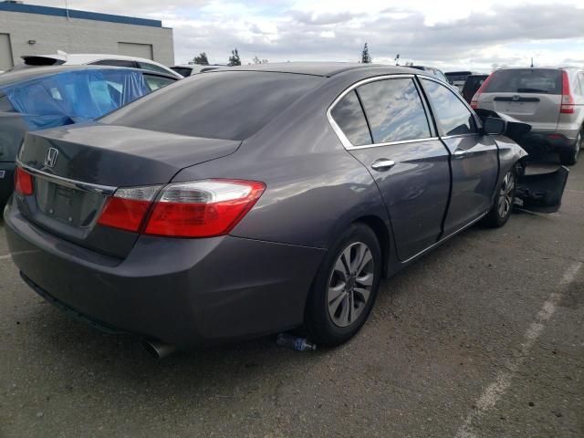 1HGCR2F37FA136792 - 2015 HONDA ACCORD LX GRAY photo 3