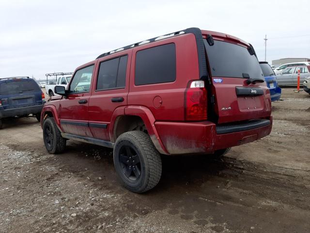 1J8HG48K86C334157 - 2006 JEEP COMMANDER 红色 照片 2