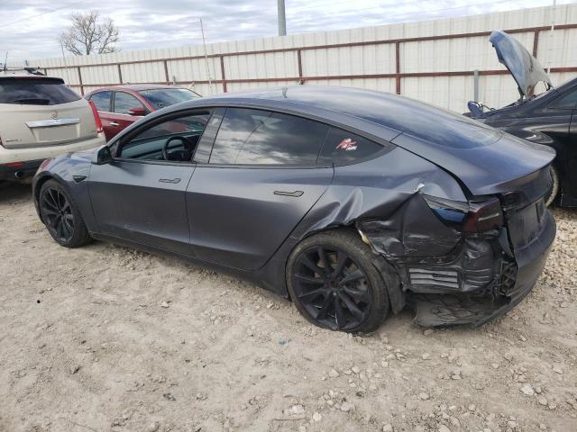 5YJ3E1EBXKF194071 - 2019 TESLA MODEL 3 BLUE photo 2