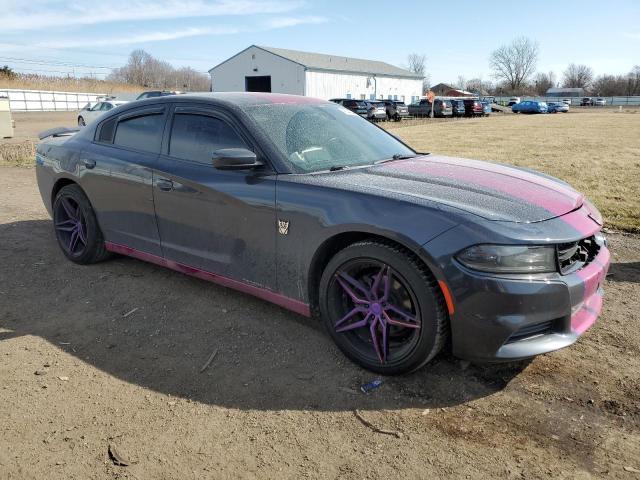 2C3CDXBG6KH523255 - 2019 DODGE CHARGER SXT BLACK photo 4