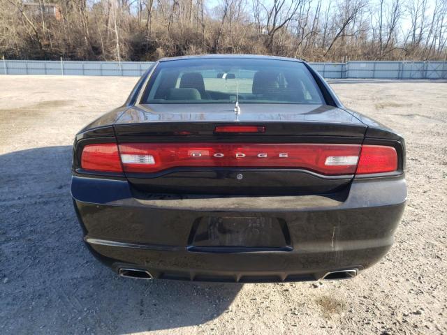 2C3CDXAT4DH693373 - 2013 DODGE CHARGER POLICE BLACK photo 6