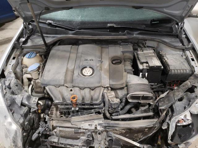 WVWDB7AJXDW127000 - 2013 VOLKSWAGEN GOLF SILVER photo 11