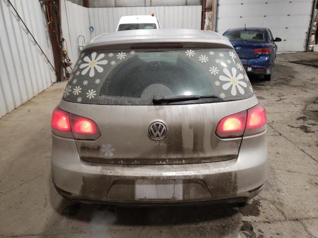WVWDB7AJXDW127000 - 2013 VOLKSWAGEN GOLF SILVER photo 6