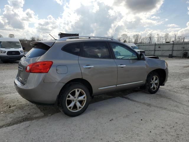 JN8AS5MV6BW254723 - 2011 NISSAN ROGUE S GRAY photo 3