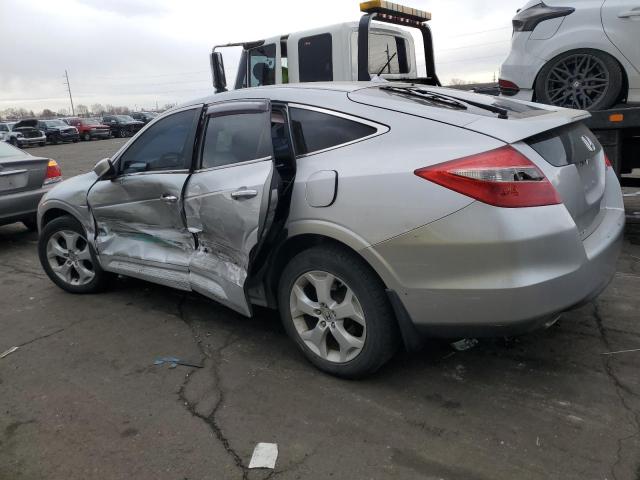 5J6TF2H53CL006511 - 2012 HONDA CROSSTOUR EXL SILVER photo 2