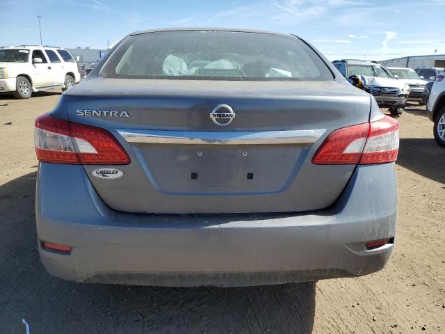 3N1AB7AP0FY311304 - 2015 NISSAN SENTRA S GRAY photo 6