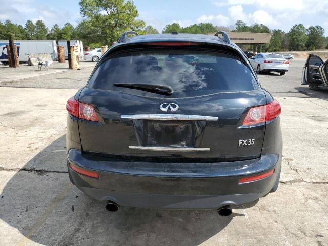 JNRAS08W78X210010 - 2008 INFINITI FX35 BLACK photo 6