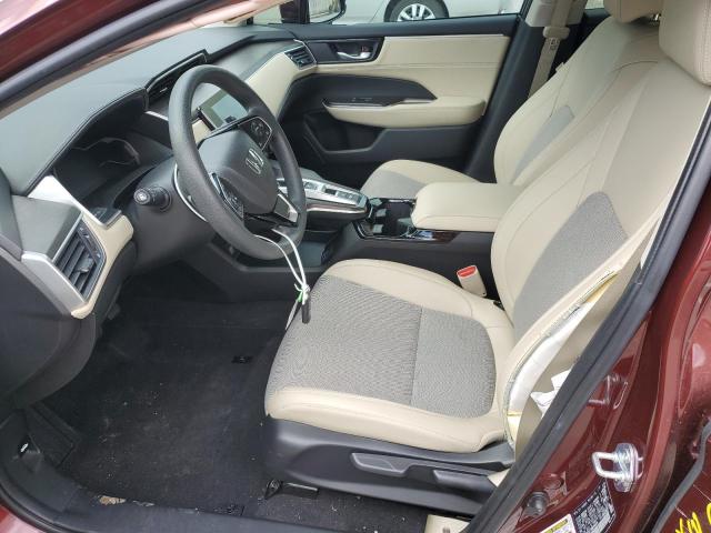 JHMZC5F1XMC000649 - 2021 HONDA CLARITY BURGUNDY photo 7