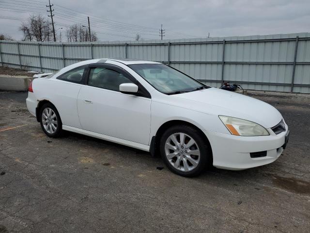 1HGCM82607A000958 - 2007 HONDA ACCORD EX WHITE photo 4