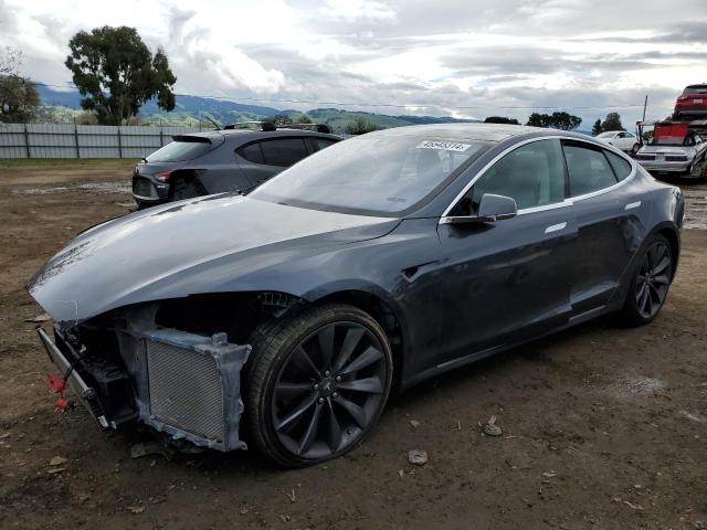 2014 TESLA MODEL S, 