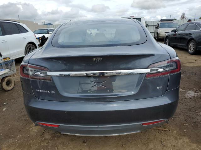 5YJSA1H18EFP61263 - 2014 TESLA MODEL S შავი ფოტო 6