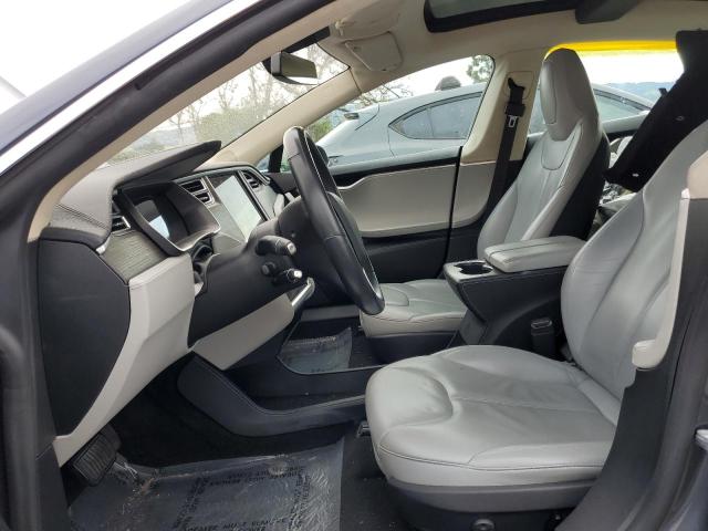 5YJSA1H18EFP61263 - 2014 TESLA MODEL S შავი ფოტო 7