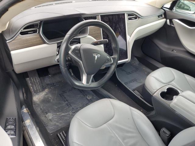 5YJSA1H18EFP61263 - 2014 TESLA MODEL S შავი ფოტო 8