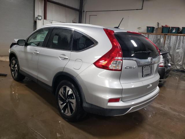 5J6RM4H9XGL113866 - 2016 HONDA CR-V TOURING SILVER photo 2