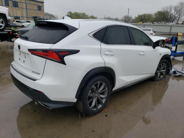 JTJSARBZ1M5032564 - 2021 LEXUS NX 300 BASE Biały zdjęcie 3