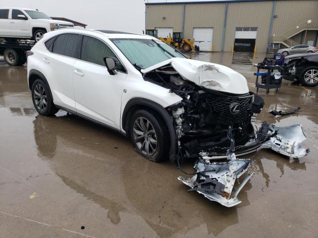JTJSARBZ1M5032564 - 2021 LEXUS NX 300 BASE Biały zdjęcie 4