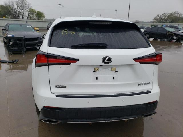 JTJSARBZ1M5032564 - 2021 LEXUS NX 300 BASE Biały zdjęcie 6