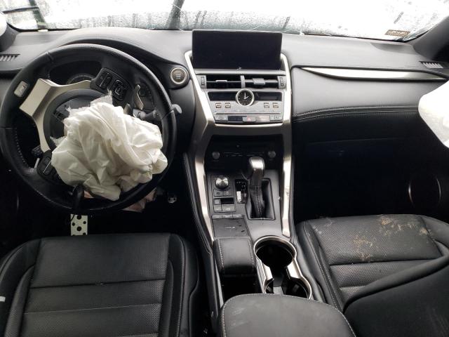 JTJSARBZ1M5032564 - 2021 LEXUS NX 300 BASE Biały zdjęcie 8